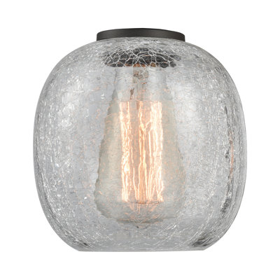 Carlucci 5.75 in. H x 12 in. W Glass Sphere Pendant Shade