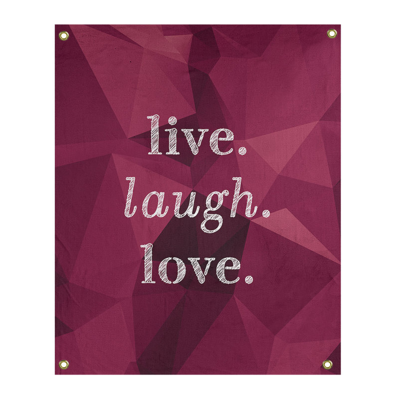 Tapisserie de noël en polyester en faux pierres de rire love, H 80 po x l 59 po, Spinelle