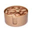 Stone Lacquer Round Coaster With Holder