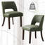 Chaise de salle à manger rembourrée en similicuir (ensemble de 4)-1515530757-1515486730