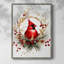«Christmas Holiday Art» CML XXXIX, reproduction d'art encadrée - bois massif XMA171769-438568277