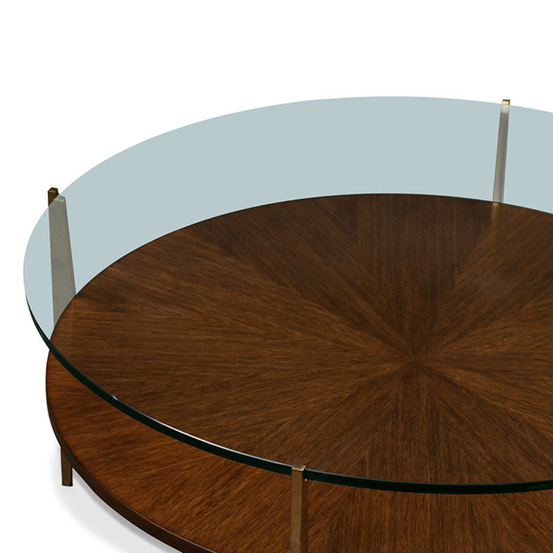 La Scala Glass Cocktail Table