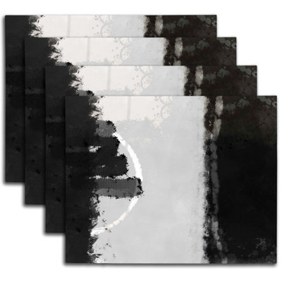 Napperon abstrait en polyester