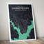 Charlottetown City Map - impression d'art graphique-31734476