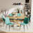 Rectangular Extendable Dining Table set-1325972857-1325972804-1326270970