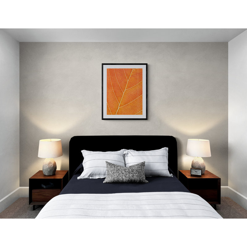Autumn Leaf Print by Philippe Monthoux, 32" H x 24" W, Wrapped Canvas, Yellow