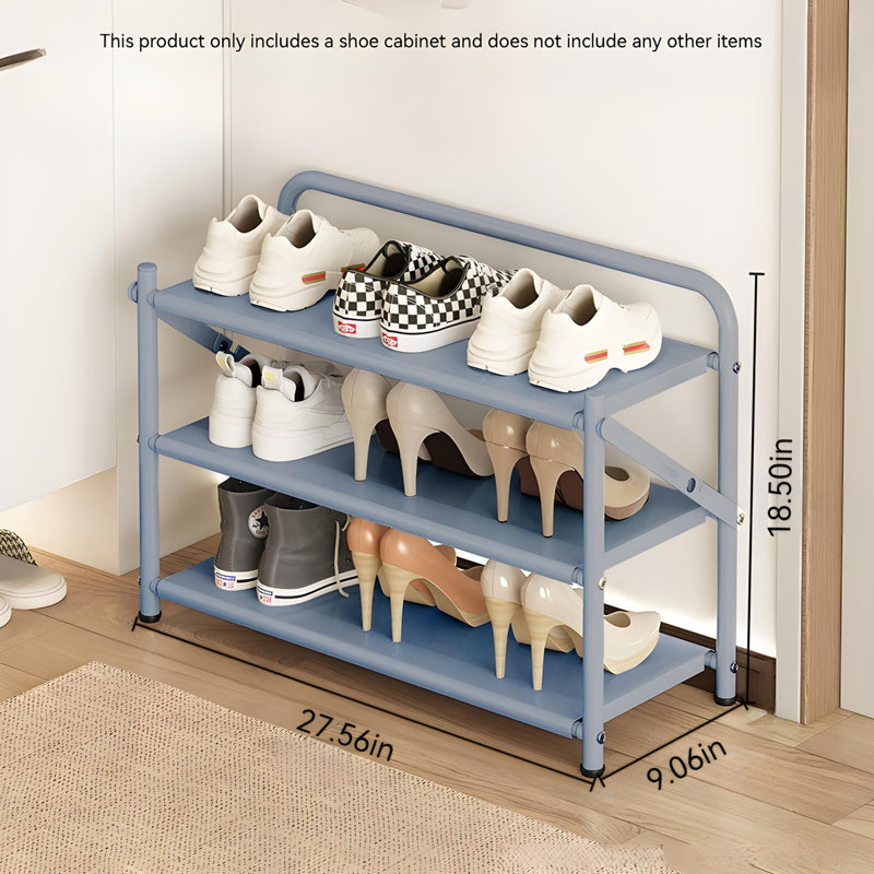 Pull-Out Shoe Rack - Foldable Dust-Proof Shoe Storage Shelf With Easy Assembly