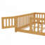 Lit sur pied avec garde-corps et porte pour enfants-2098692331-2098692335