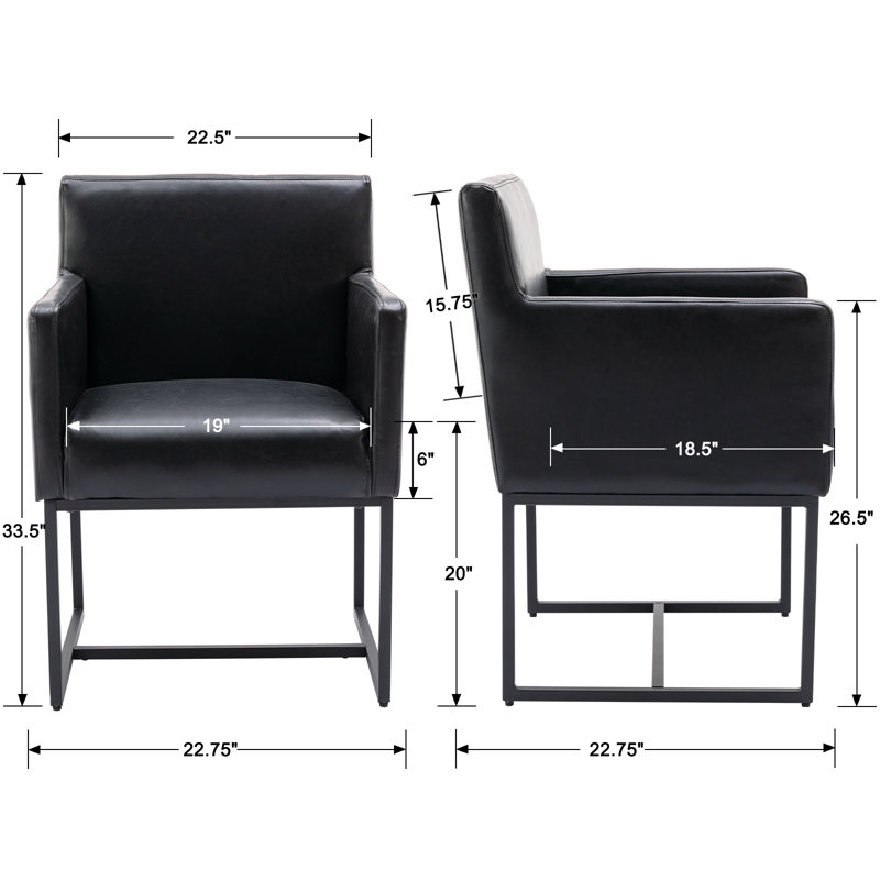 Chaise avec accoudoirs Thirlby, null