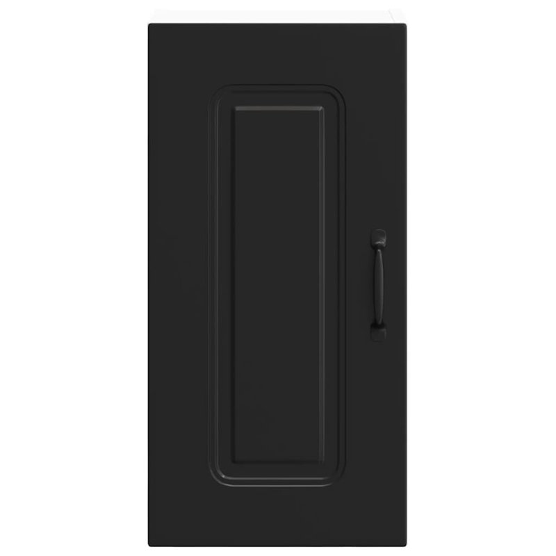 Kitchen Wall Cabinet Kalmar Engineered Wood, Black
