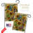 Double Sided 18.5'' H x 13'' W Polyester Flag Set