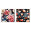 Leora - Ensemble de 2 collages floraux carrés-101849361-101849360
