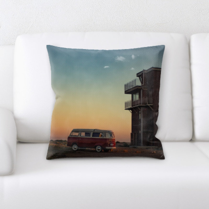 Weinberg Microsuede Throw Pillow