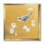 « gold oiseau on florals ii », reproduction d’image sur toile-48308804-48308808