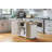 Arlonda Solid Wood Top Kitchen Cart-1681534526
