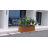 Barros Solid Cedar Rectangular Planter Box with Drainage Holes-2102626844-2088857656