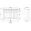 Old London 1200mm Free-Standing Double Vanity Unit-35776418-35776421