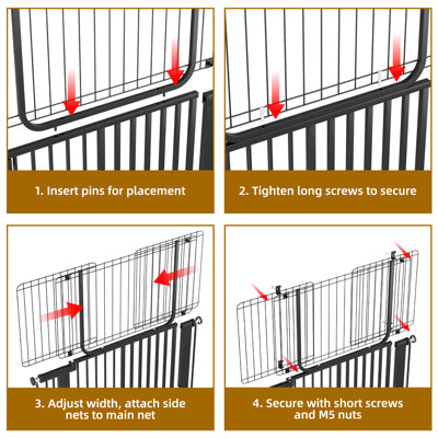16.9 " Extra High Fence