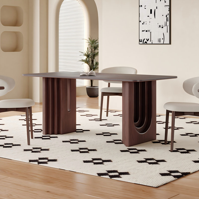 Table de salle à manger Sintered Stone, H 29,53 po x L 51,18 po x l 31,5 po