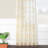 Damask Sheer Single Curtain Panel-16834693-16834692