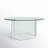 Arnault Tempered Glass Top Coffee Table