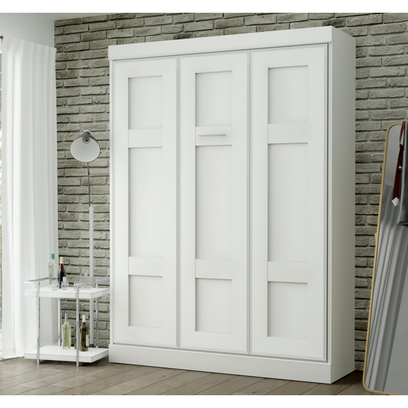 Beecroft Murphy Bed, White, Queen