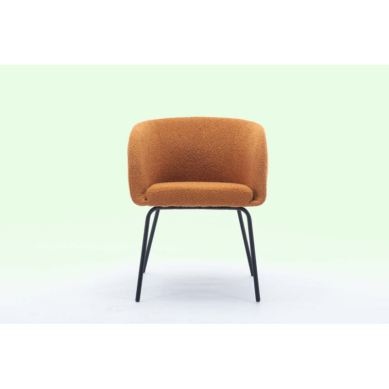 Fauteuil de 25,2 po de large Kendle, Tissu gingembre