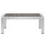 Ensemble de conversation modulaire en aluminium avec coussins 4 pièces Shore-23593058