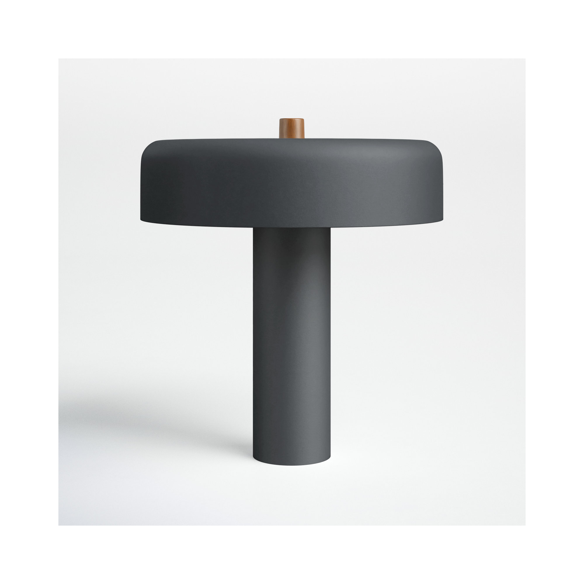 Punk Metal Novelty Lamp, Charcoal