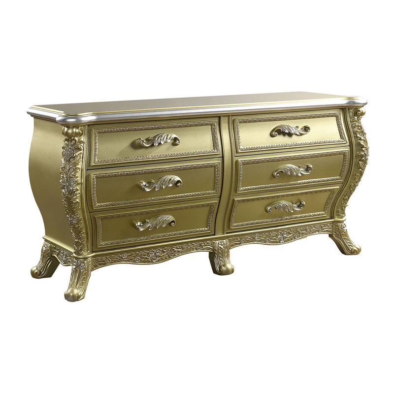 Commode à six tiroirs