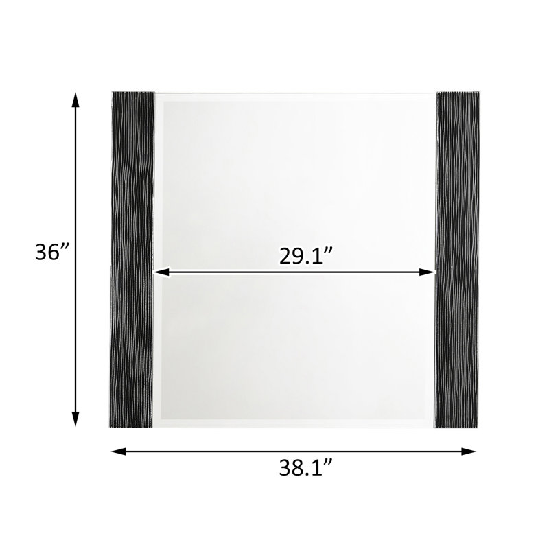 Miroir rectangulaire pour commode Galja