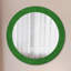 Huldar Glass Flat Wall Mirror
