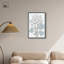 Lin Lin Geranium I, impression murale sur toile par Art Remedy, cadre noir, 20 x 30-197006882-197006881