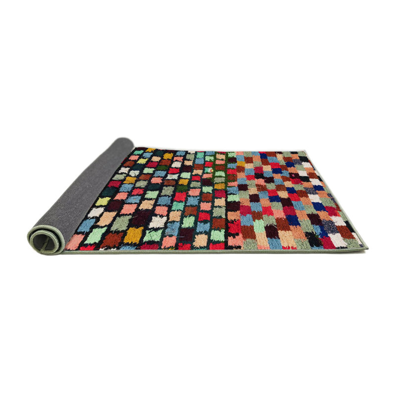 Abstract Indoor Rug, Round 5'