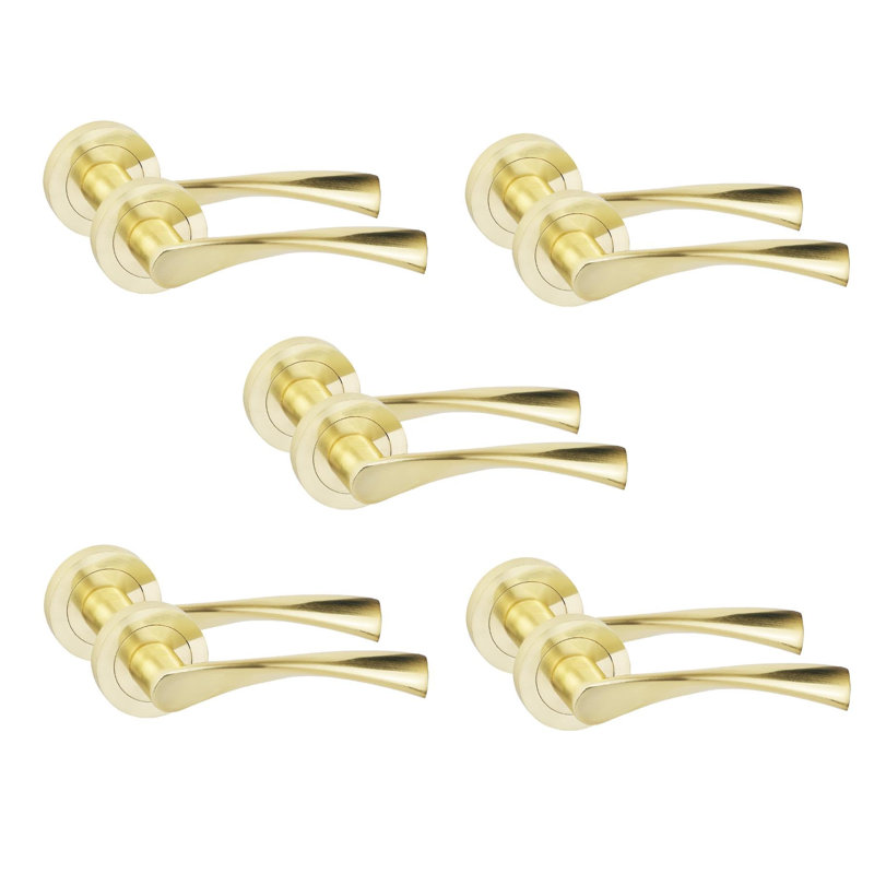 Latch Handle with Fittings