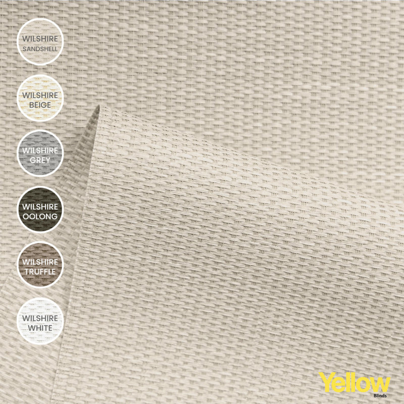 Adjustable Vertical Sliding Panel Track Blinds, Wilshire Beige