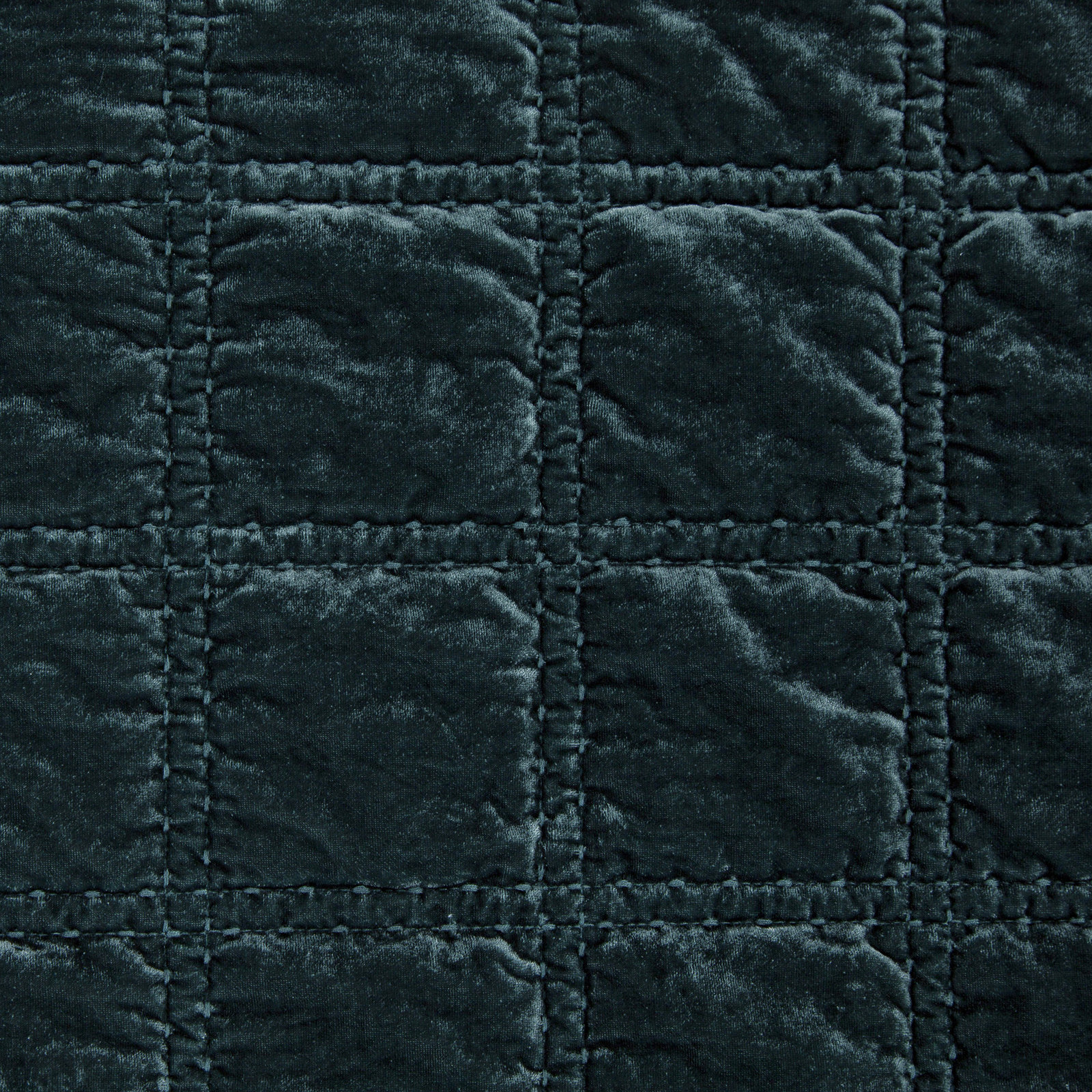 Stella Velvet Throw Blanket, Storm Blue