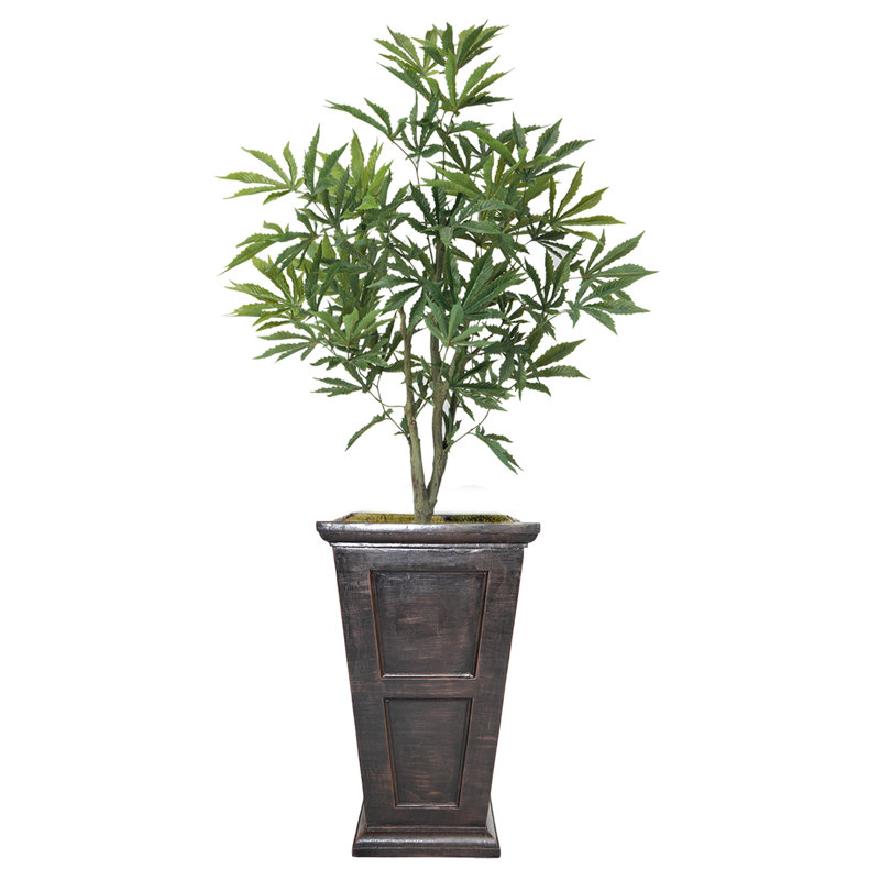 55'' Faux Cannabis Tree in Planter
