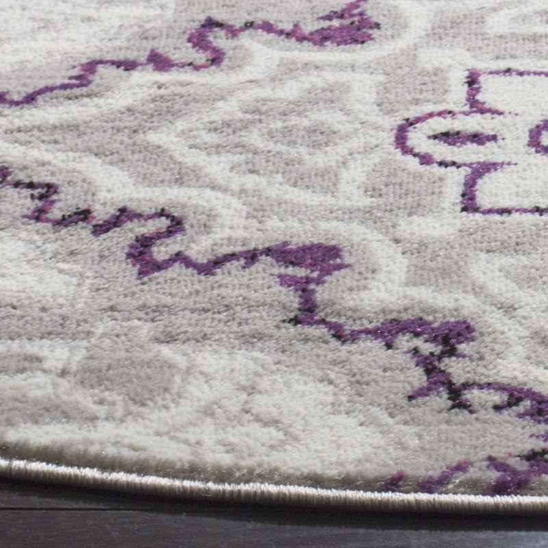 Tapis à motif géométrique Micheline, Tapis de couloir 2 pi x 8 pi