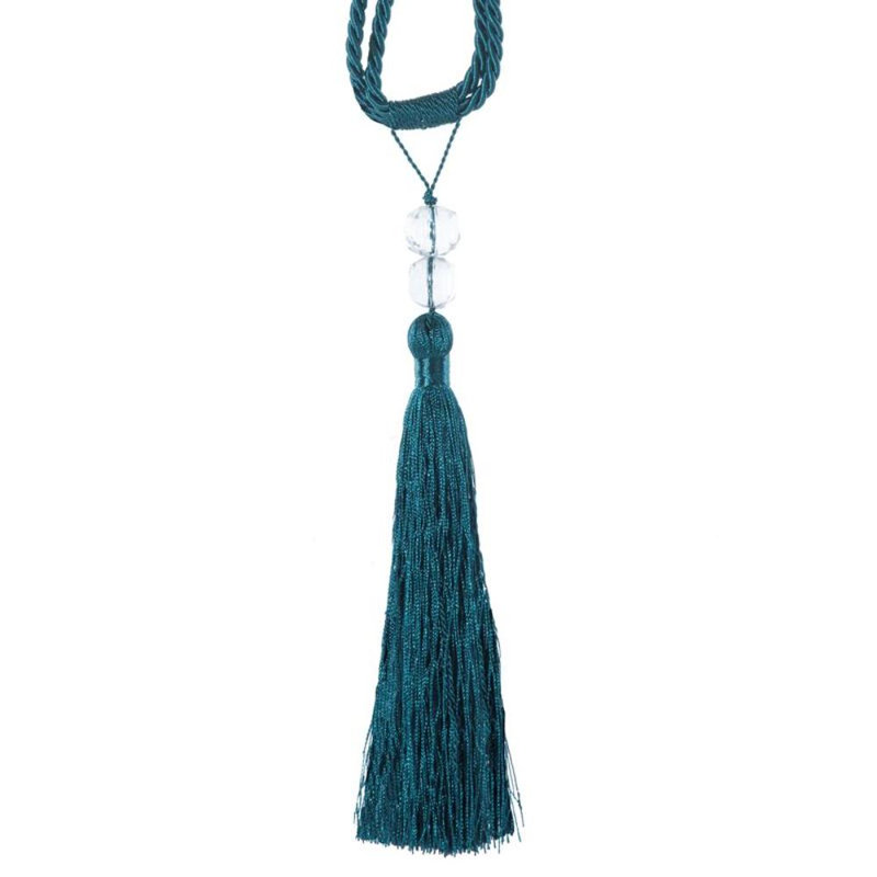 Goad Fabric 10cm Curtain Tieback, Blue/Green