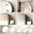 Gervon Round Wall Mounted Medicine Cabinet with Shelves-105699771-97885419
