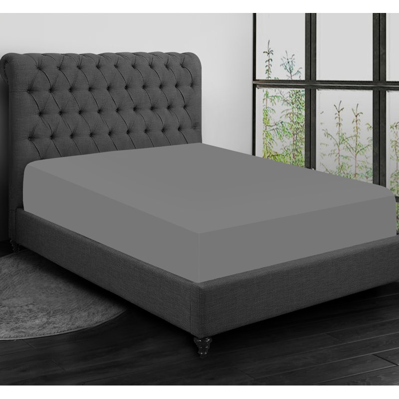 Extra Deep 40cm Fitted Sheet – Luxury Hotel Style Bedding, Soft, Breathable & Long-Lasting Elastic Edges, Kingsize (5')