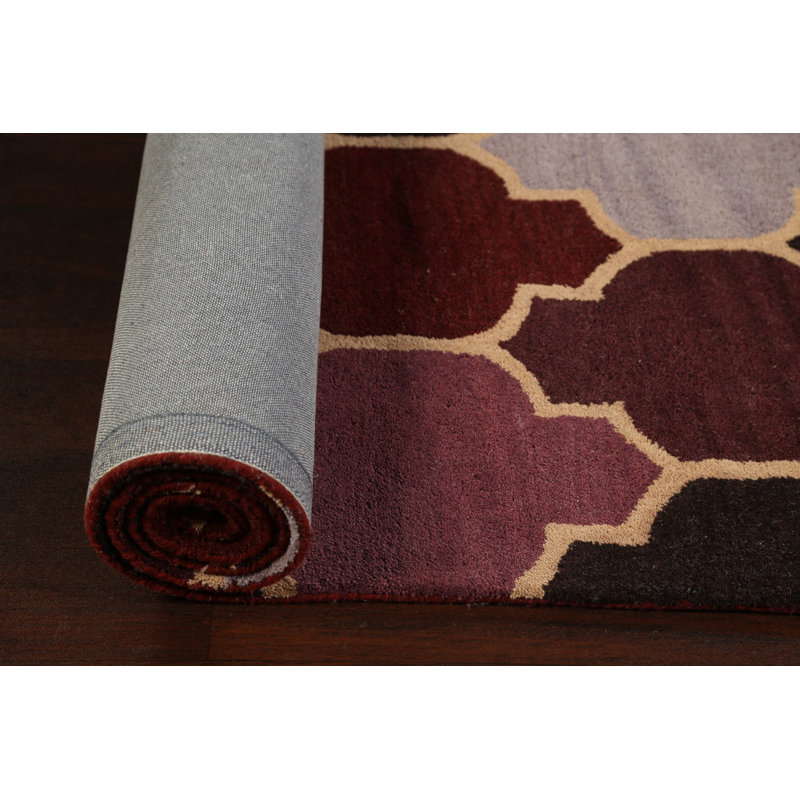 Wool Geometric Indoor Rug