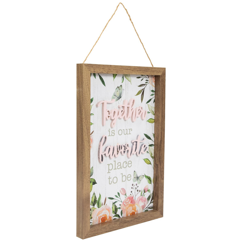 Wall Decor on Wood