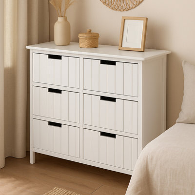 Boston Solid Wood 62cm W Chest of Drawers