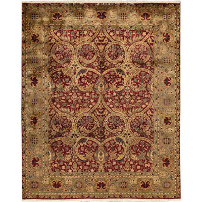 Hand Knotted Wool Oriental Area Rug