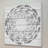 Fish Circle Print on White Wood-1924006287