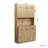 70.87" Tall Wardrobe& Kitchen Cabinet, With 6-Doors, 1-Open Shelves And 1-Drawer-1596913548