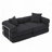 Modular Couch Sofa Bed For Apartment,Convertible Sofa Bed,Fixed-Shape Frame & Removable Armrests,Folding Mattress Couch For Small Spaces ,No Assembly-1682744668