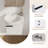 16.8'' Single Bathroom Vanity with Ceramic Top-337097768
